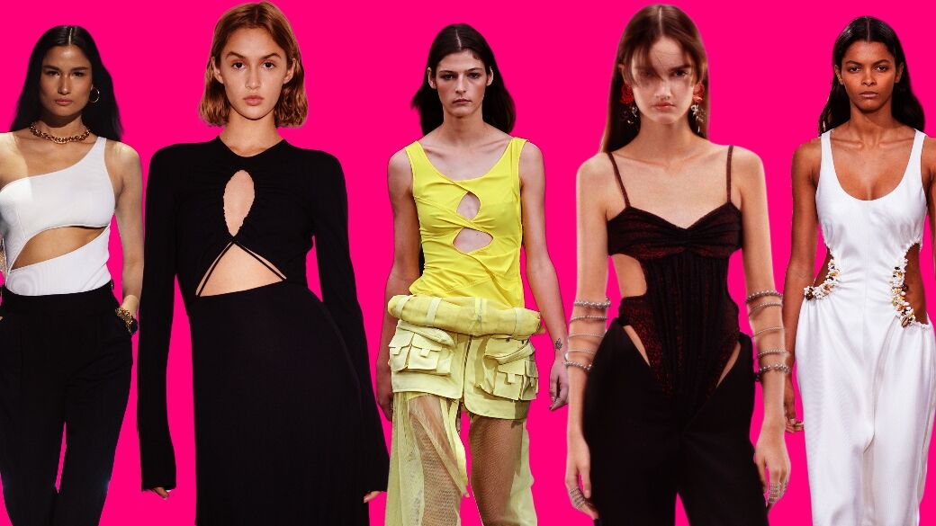 How cut-out dresses became cool again