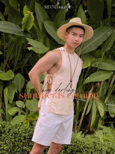 Hotboy Gia Thắng gợi ý mix đồ du lịch mùa hè cùng thương hiệu REO Concept