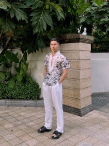 Hotboy Gia Thắng gợi ý mix đồ du lịch mùa hè cùng thương hiệu REO Concept